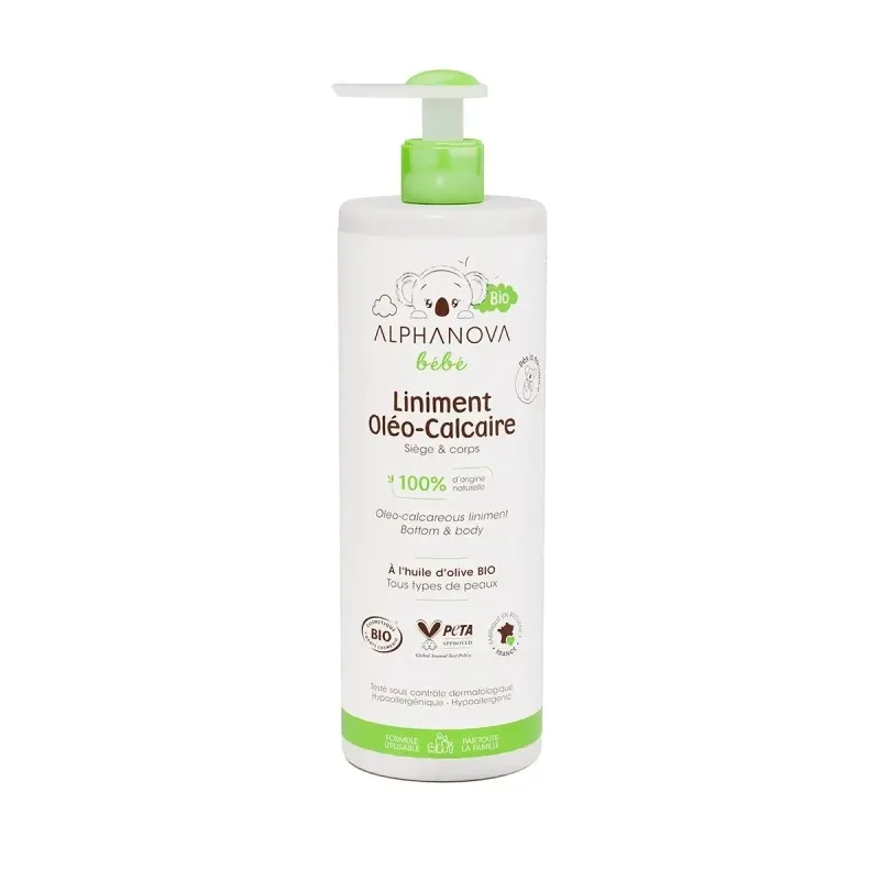 ALPHANOVA Liniment Oleo Calcaire Bio 400 ml