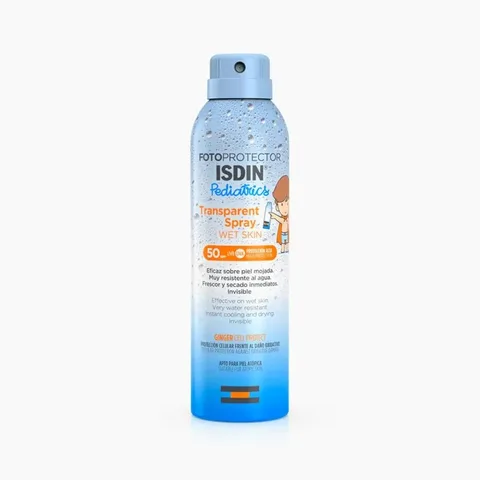 ISDIN Photoprotection Pediatrics Transparent Spray Kids SPF50 250 ml