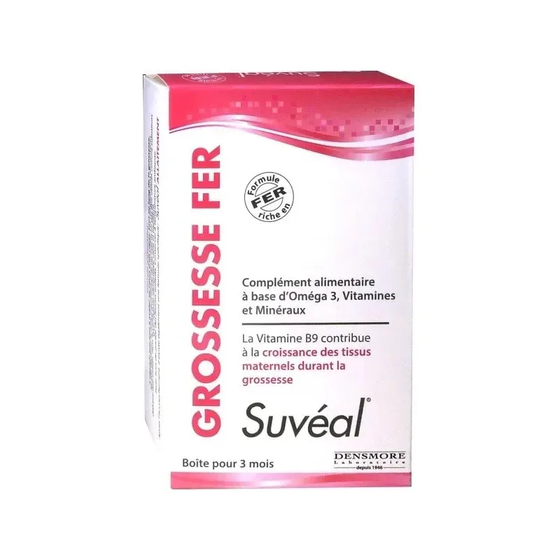 Suveal Grossesse Fer 30 Capsules
