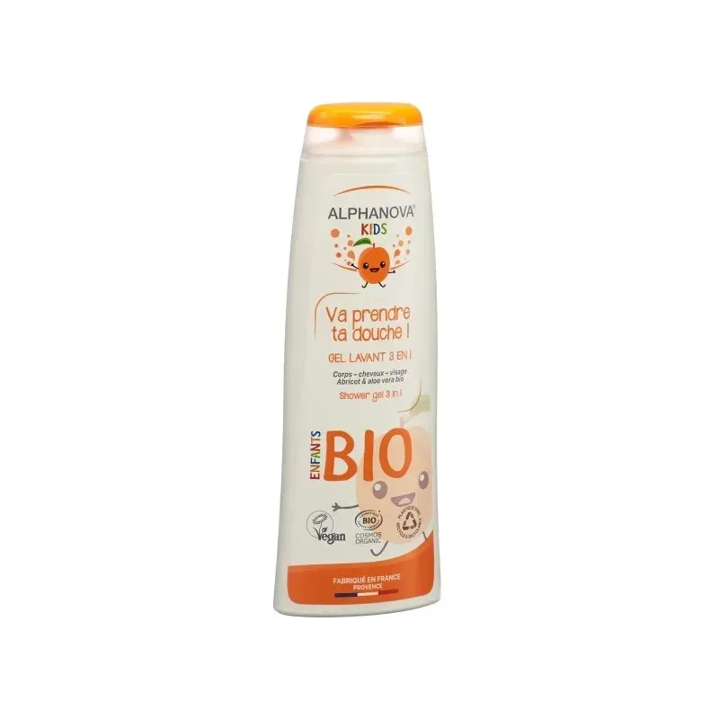 ALPHANOVA Kids Va Prendre Ta Douche Abricot Bio 250 ml