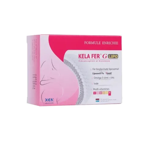 XEN Kela Fer G Lipo 60 Gélules