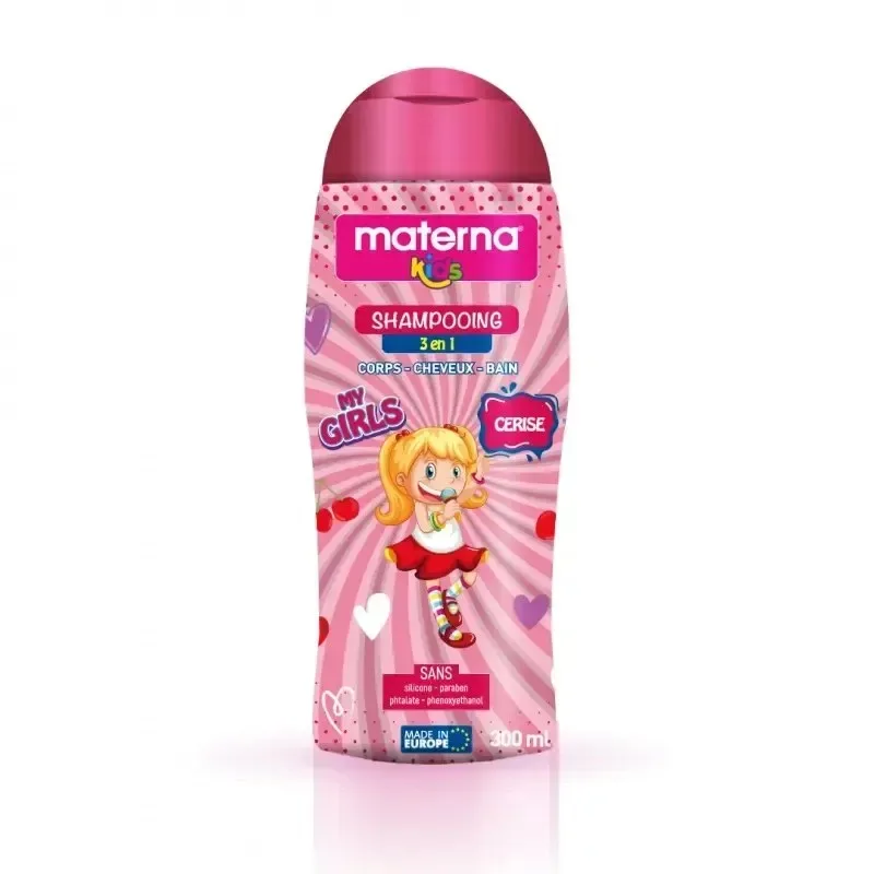 MATERNA Shampooing 3en1 Kids Cerise 300 ml