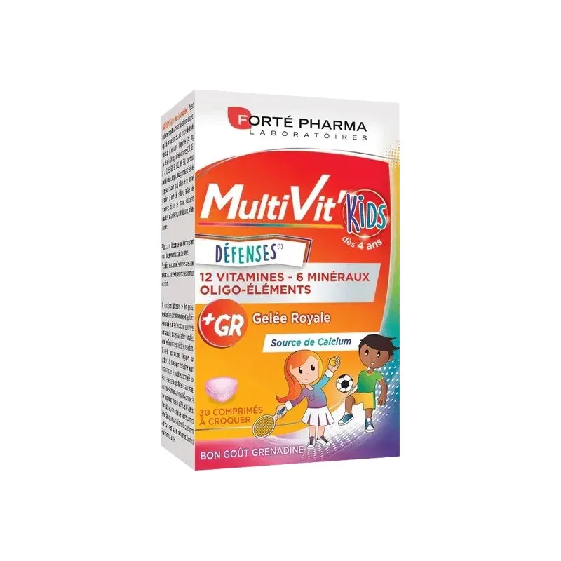 FORTE PHARMA multivit'kids 30 Comprimes
