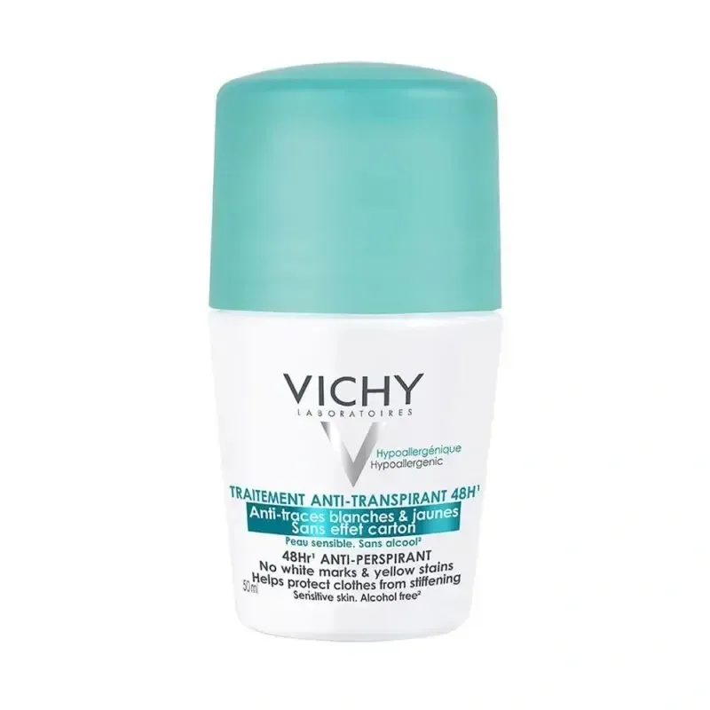 VICHY Déodorant Bille Anti-Transpirant Anti-Traces 50 ml