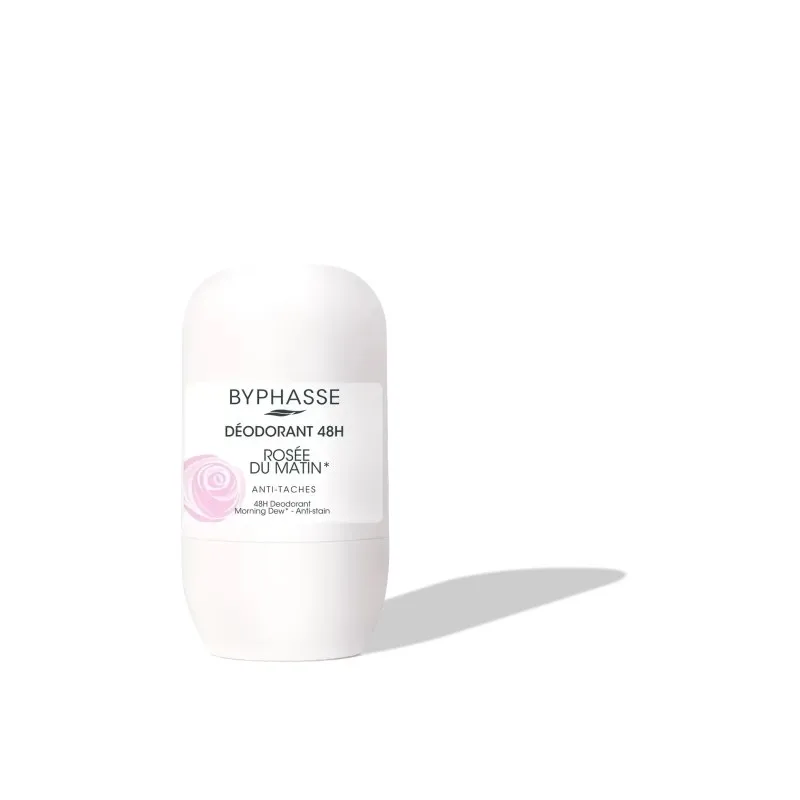 BYPHASSE Déodorant Roll On Anti Taches Rosee de Matin 50 ml