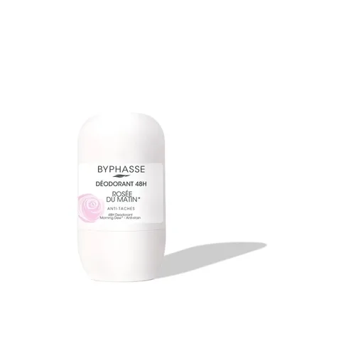 BYPHASSE Déodorant Roll On Anti Taches Rosee de Matin 50 ml