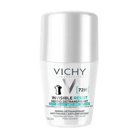 VICHY Déodorant Invisible Resist Dermo-Detranspirant 72H 50 ml