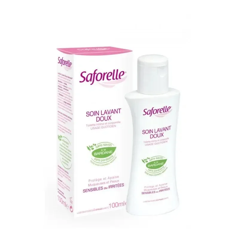 SAFORELLE Soin Lavant Doux Apaisant 100 ml
