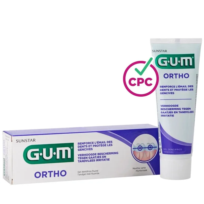 GUM Dentifrice Ortho 75 ml