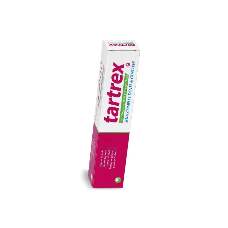 PHYTEAL Tartrex Dentifrice Soin Complet aux Fluor et Sels Mineraux 80 ml