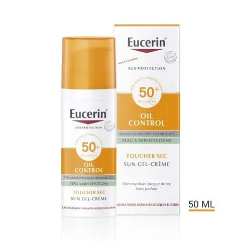 EUCERIN Sun Protection Oil Control Gel Crème SPF 50+ 50 ml