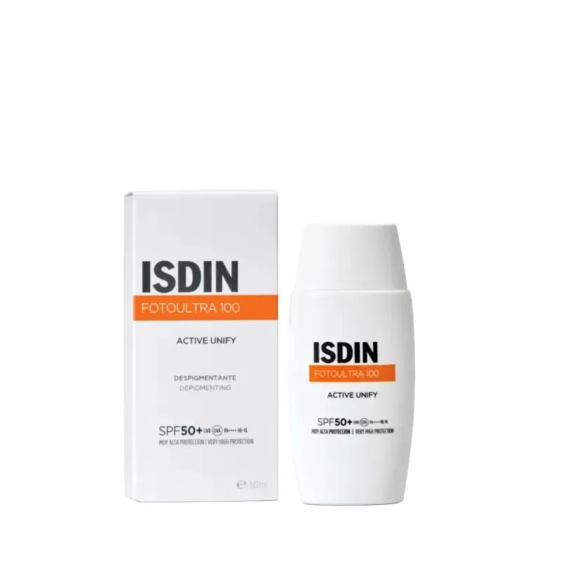 ISDIN Photoprotection Écran Solaire Active Unify Fusion Fluide SPF50 50 ml
