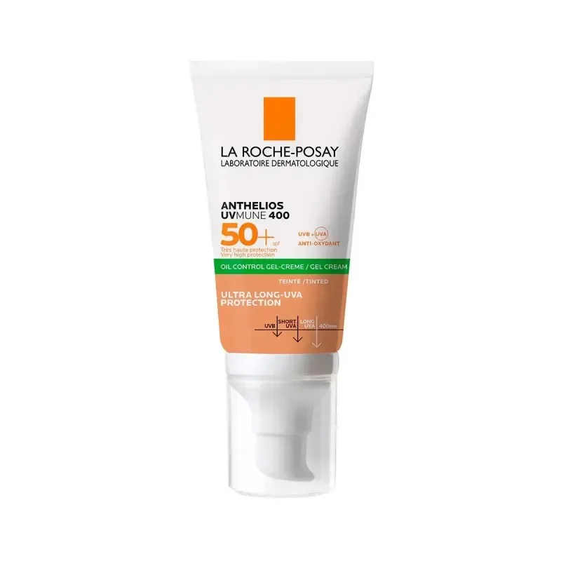 LA ROCHE POSAY Anthelios Uvmune 400 Oil Control Gel Crème Teinté SPF50+ 50 ml