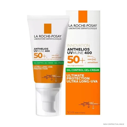 LA ROCHE POSAY Anthelios Uvmune 400 Oil Control Gel Crème Invisible SPF50+ 50 ml