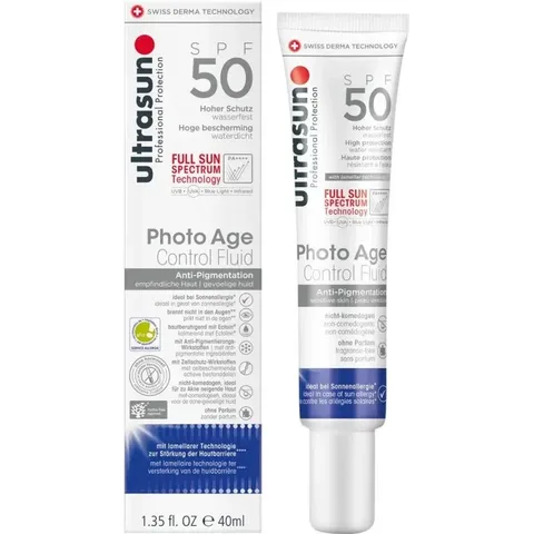 ULTRASUN Photo Age Anti Pigmentation Fluid SPF 50 40 ml
