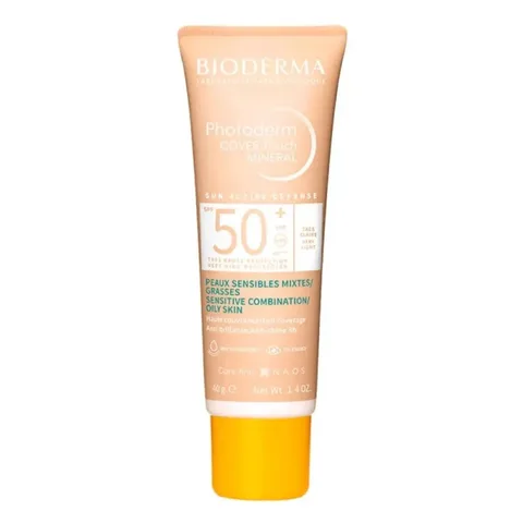 BIODERMA Photoderm Cover Touch Minéral Très Claire SPF50+ 40 g