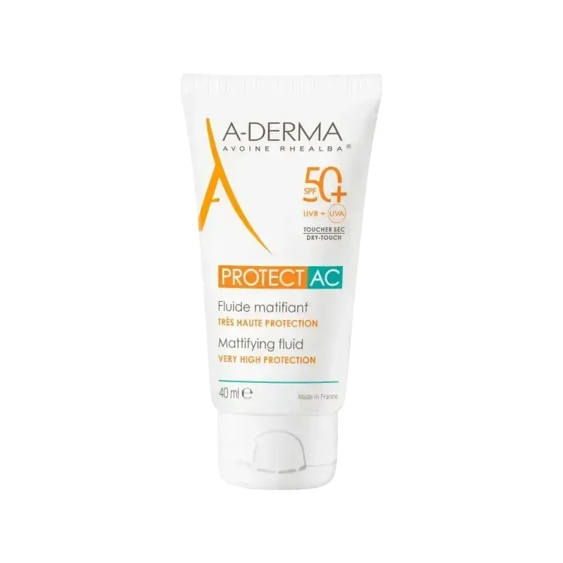 A-DERMA Protect Ac Fluide Matifiant SPF50+ 40 ml