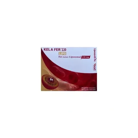 XEN Kela Fer 220 Lipo Mg 30 Gélules