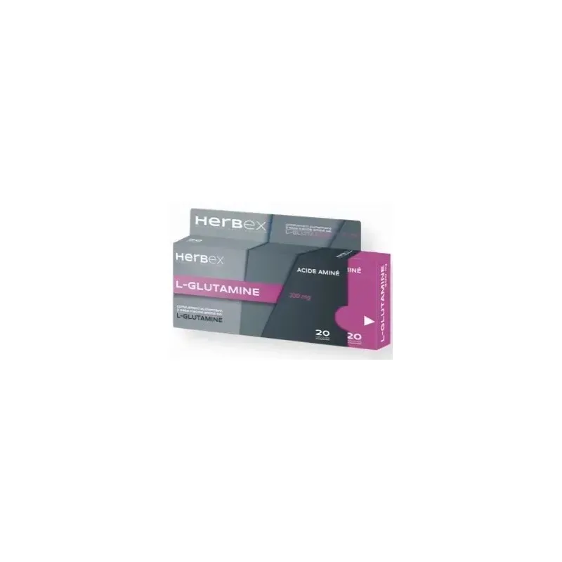 HERBEX L-Glutamine 300 mg 20 Gélules