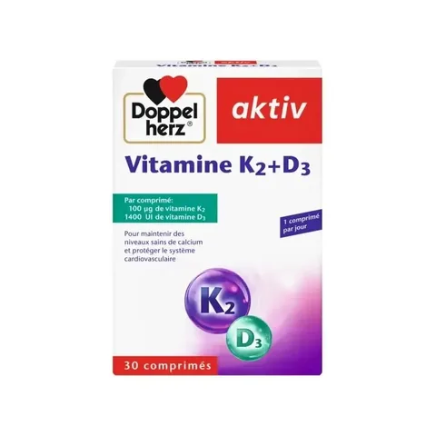 Aktiv Vitamine K2+d3 30 Comprimes