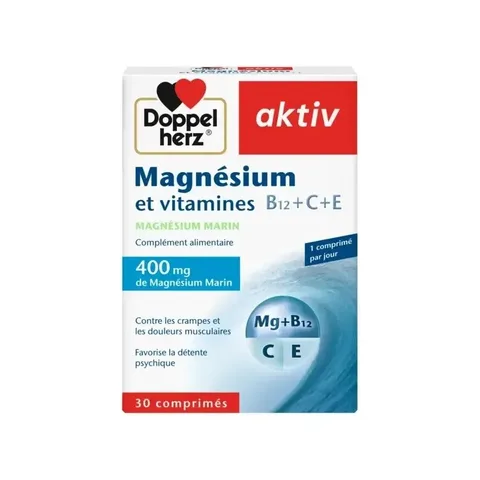 Aktiv Magnesium Vitamines C+e 30 Comprimes