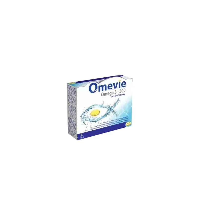 Vital Omevie Omega 3 500 30 Capsules