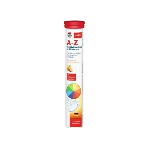 Aktiv A-Z Multivitamines et Mineraux 15 Comprimes Effervescents