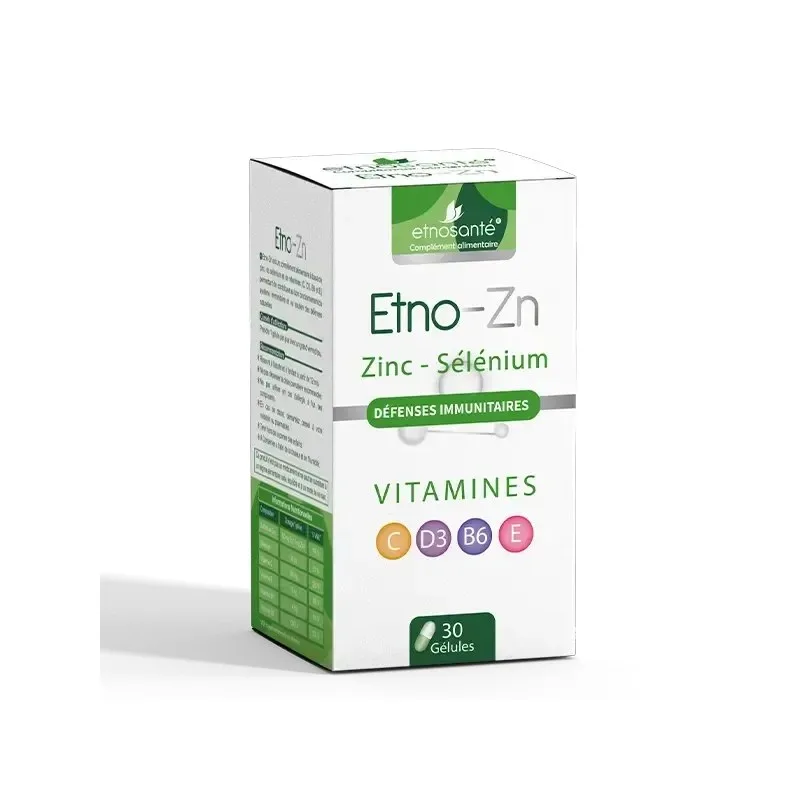 Etnosante Etno Zinc Selenium 30 Gélules