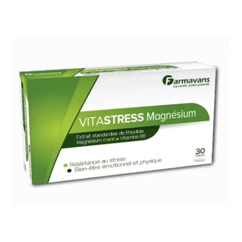 FARMAVANS Vitastress Magnesium 30 Gélules