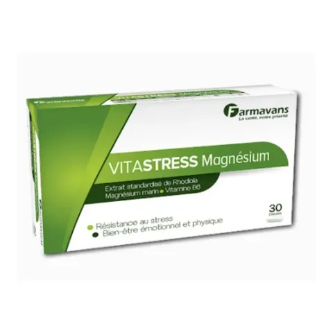 FARMAVANS Vitastress Magnesium 30 Gélules
