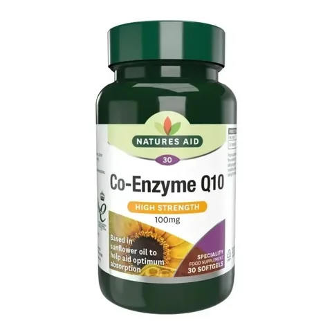 NATURES AID Coenzyme Q10 100 mg 30 Gélules