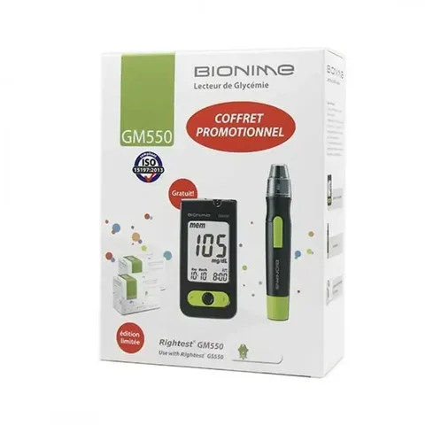 BIONIME Coffret Promotionnel Apareil+100 Bandelettes+1 Autopiqueur