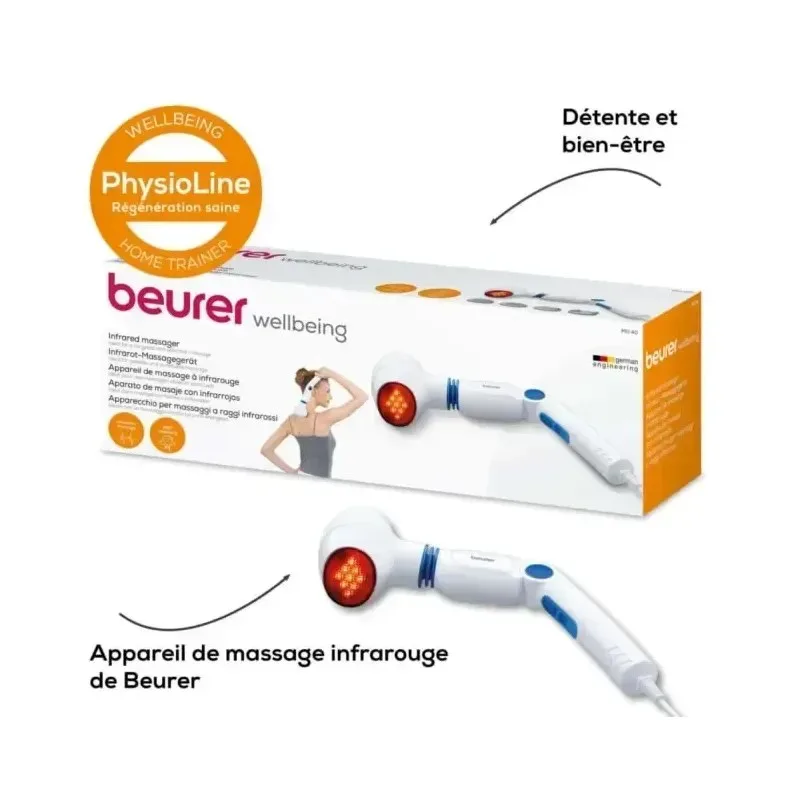 BEURER Appareil de Massage à Infrarouge Mg 40 — photo 3