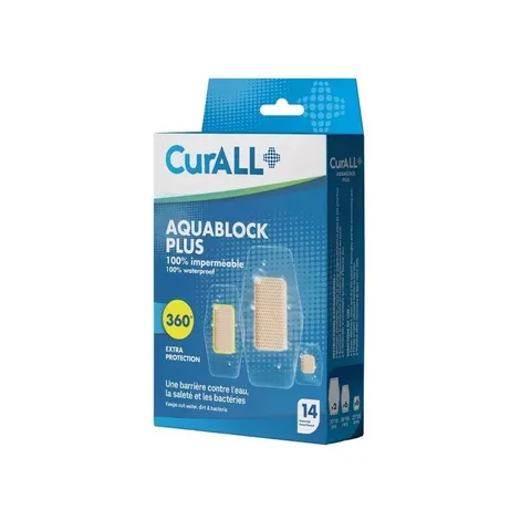CURALL Aqua Block Plus Assorted B/14