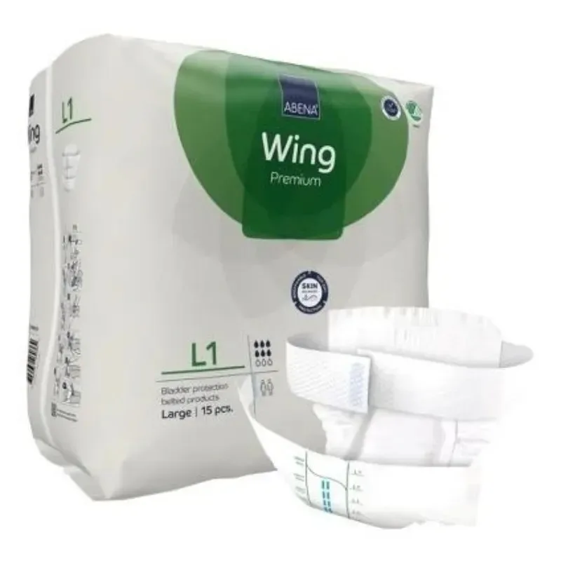 ABENA Wing Premium Couche Adulte L1 15 Pièces