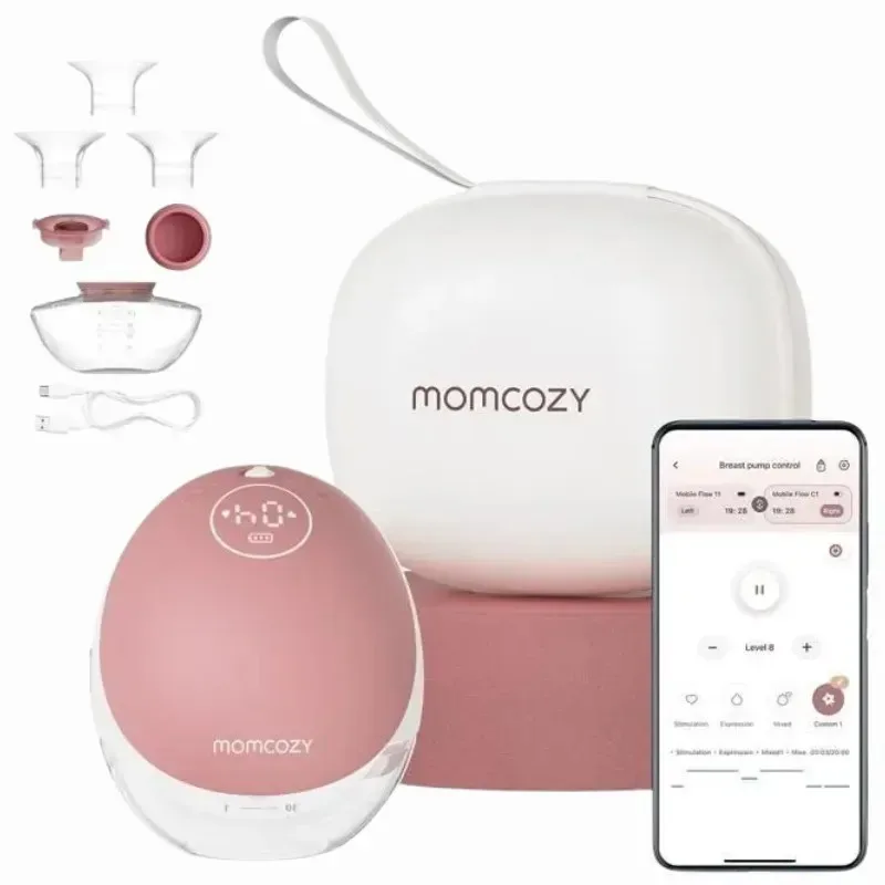 MOMCOZY Mobile Flow M9 Tire Lait Électrique Mains Libres Connecte