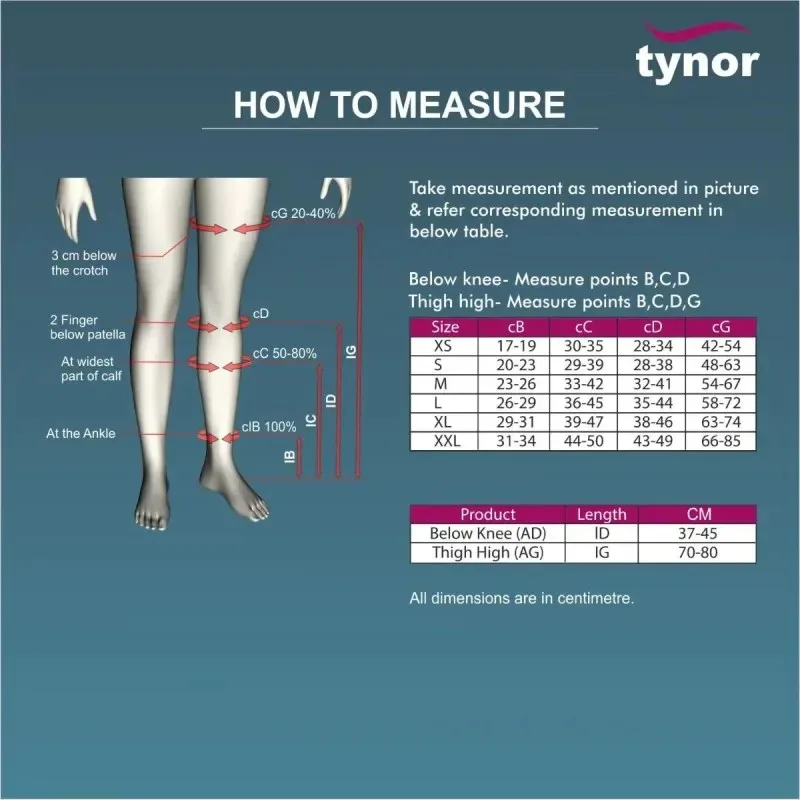 TYNOR Bas de Contention Classe 1 I69 — photo 2