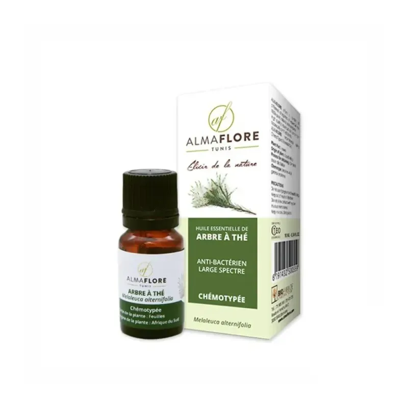 ALMAFLORE Huile Essentielle Arbre à Thé 10 ml