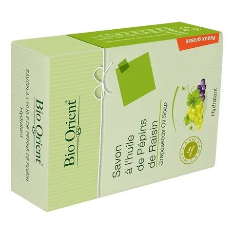 BIO ORIENT Savon Hydratant à l'huile de Pepin de Raisin