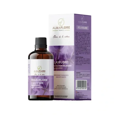 ALMAFLORE Relaxflore Huile de Massage Relaxant 100 ml
