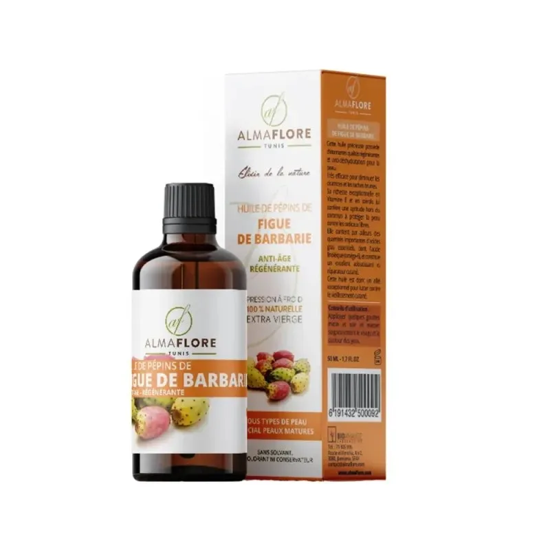 ALMAFLORE Huile de Figue de Barbarie Bio 50 ml