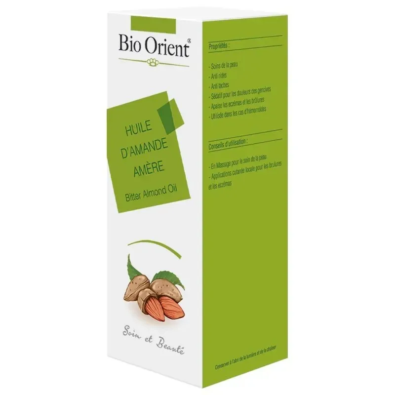 BIO ORIENT Huile d'amande Amere 90 ml (زيت اللوز المر)