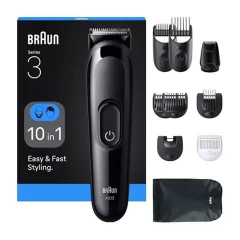 BRAUN Tondeuse Multifonction 10en1 Rechargeable Ref Aio3560