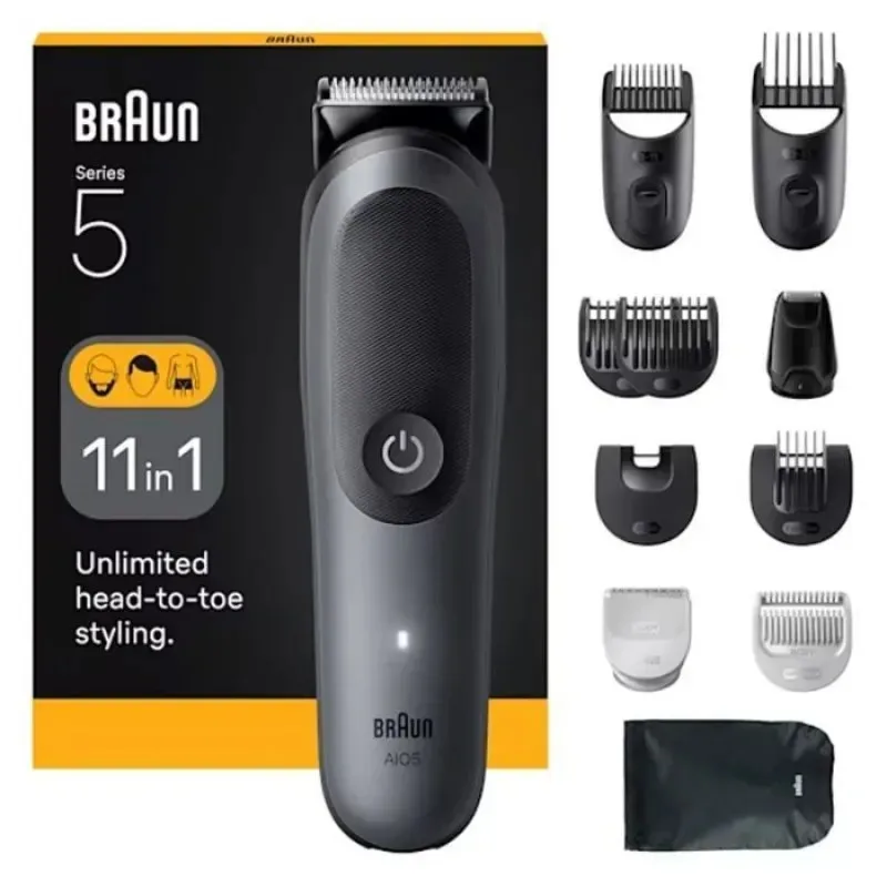 BRAUN Tondeuse Multifonction 11en1 Rechargeable Ref Aio5560 — photo 2