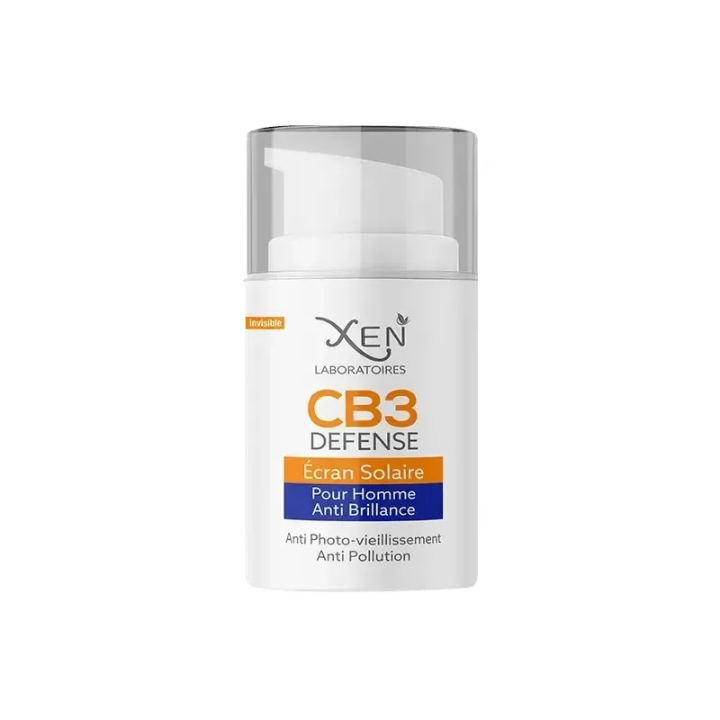 XEN CB3 Defence Écran Solaire Men 50 ml