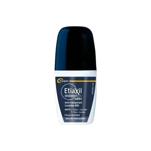 Etiaxil Roll On Déodorant Men Anti Transpirant Peaux Sensibles 50 ml