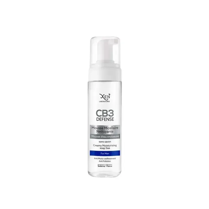 XEN CB3 Defense Mousse Micellaire Nettoyante For Men 200 ml
