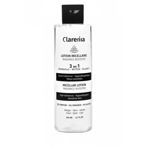 CLARENIA Lotion Micellaire Radiance Booster 3en1 200 ml