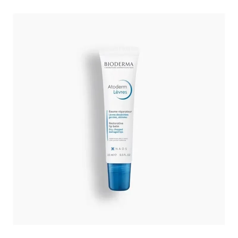 BIODERMA Atoderm Baume Réparateur Lèvres 15 ml