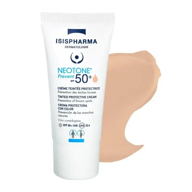 ISISPHARMA Neotone Prevent Crème Teintée Medium Protectrice SPF50+ 30 ml